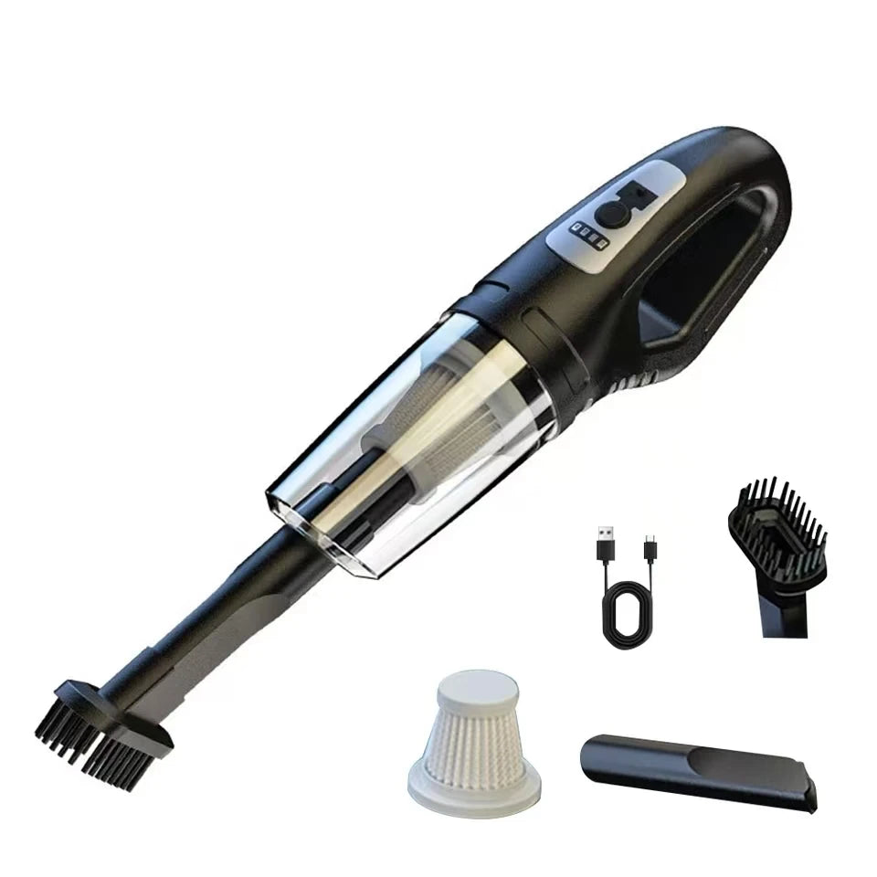Portable Car Vacuum Cleaner – Strong Suction & Lightweight Design.