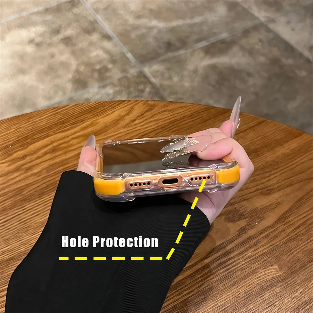 Clear Shockproof Armor Case – Soft TPU with Four-Corner Protection